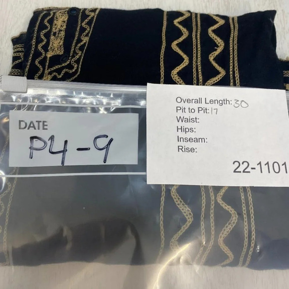 Poupette St Barth Off Shoulder Mini Dress Cover Up S Black - Picture 15 of 15